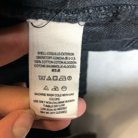 Free People Lace Up Denim Jacket Oversized Belted - Picture 10 of 16